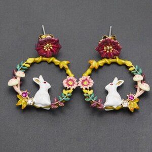 LES NEREIDES BUNNY HOOPS